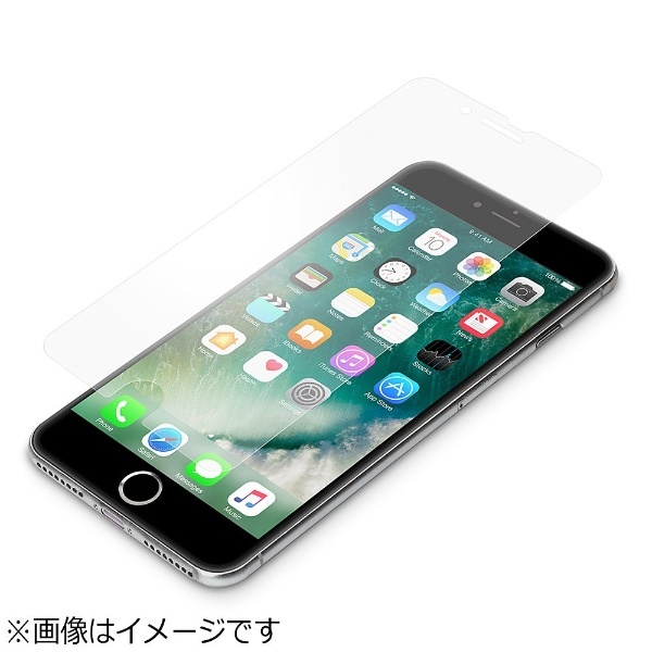 iPhone 7 Plus用 液晶保護ガラス アンチグレア 0.3mm PG-16LGL13｜の