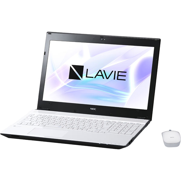 ノートパソコン LAVIE Note Standard クリスタルホワイト PC-NS350HAW