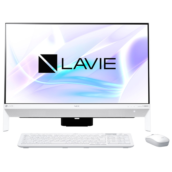 PC-DA700KAW デスクトップパソコン LAVIE Desk ファインホワイト ［23.8型 /intel Core i7 /メモリ：4GB  /HDD：1TB /2018年春］