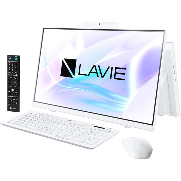 NEC LAVIE デスクトップ23.8型ワイド 地デジ対応 DA370HAB