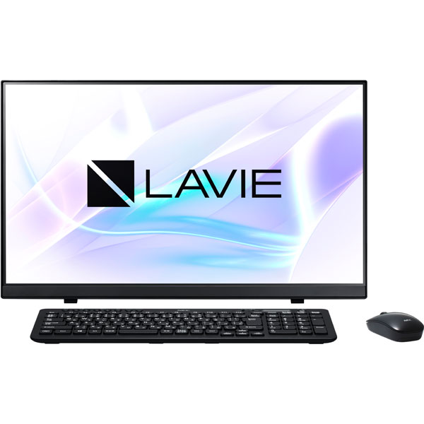 PC HARAB デスクトップパソコン LAVIE Home All in oneHA/RA シングルチューナ搭載 ファインブラック  [.8型 /HDD：1TB /メモリ：8GB 年春モデル