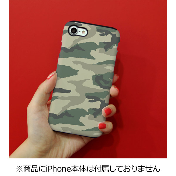 iPhone 7用 TOUGH CASE Camouf Series Camo Kahki Fantastick
