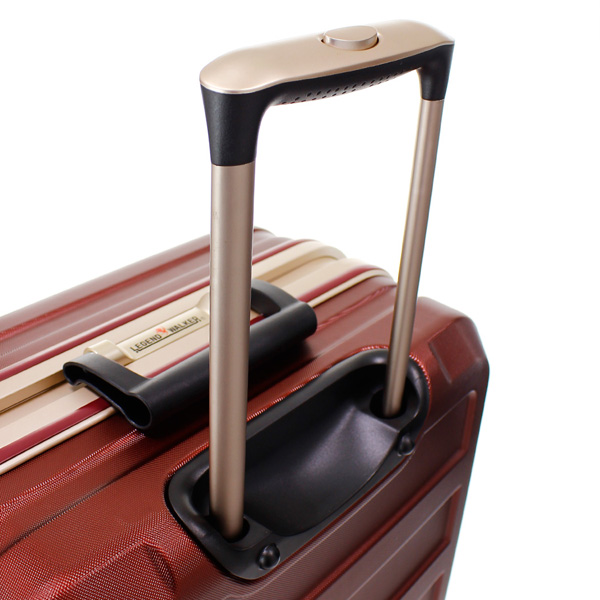 TSAロック搭載スーツケース 三層構造PC％シボ加工ボディ フレーム