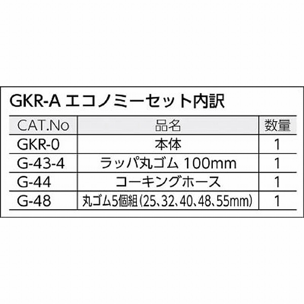 キネティック・ウォーターラム本体＋付属品　GKRA