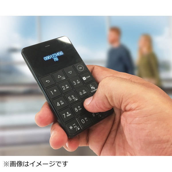 フューチャーモデル ニッチフォン S+ 4G MOB-N18-01-BK