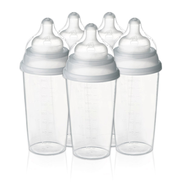 使い捨て哺乳瓶 5個セット 新品未使用品 外出 災害 送料無料