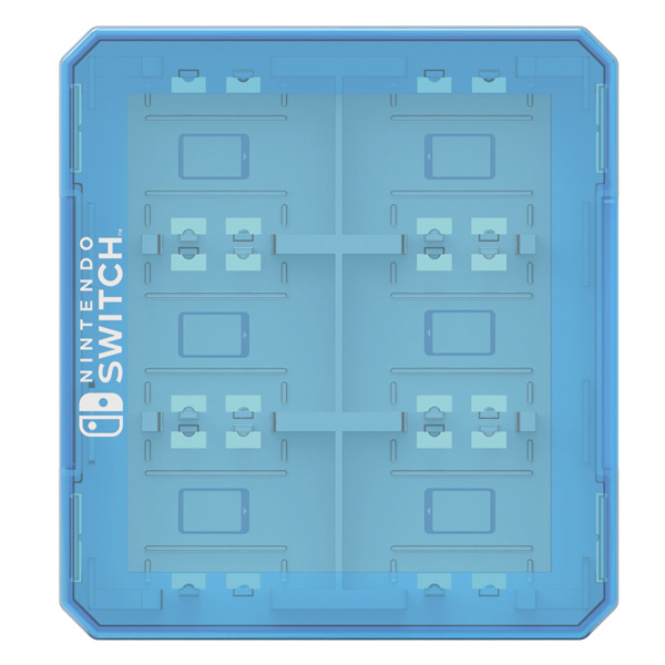 ニンテンドースイッチ専用ゲームカード収納ケース『カードケース12 for ニンテンドーSWITCH ブルー』 -SWITCH- [Switch] [ILXSW201]_2