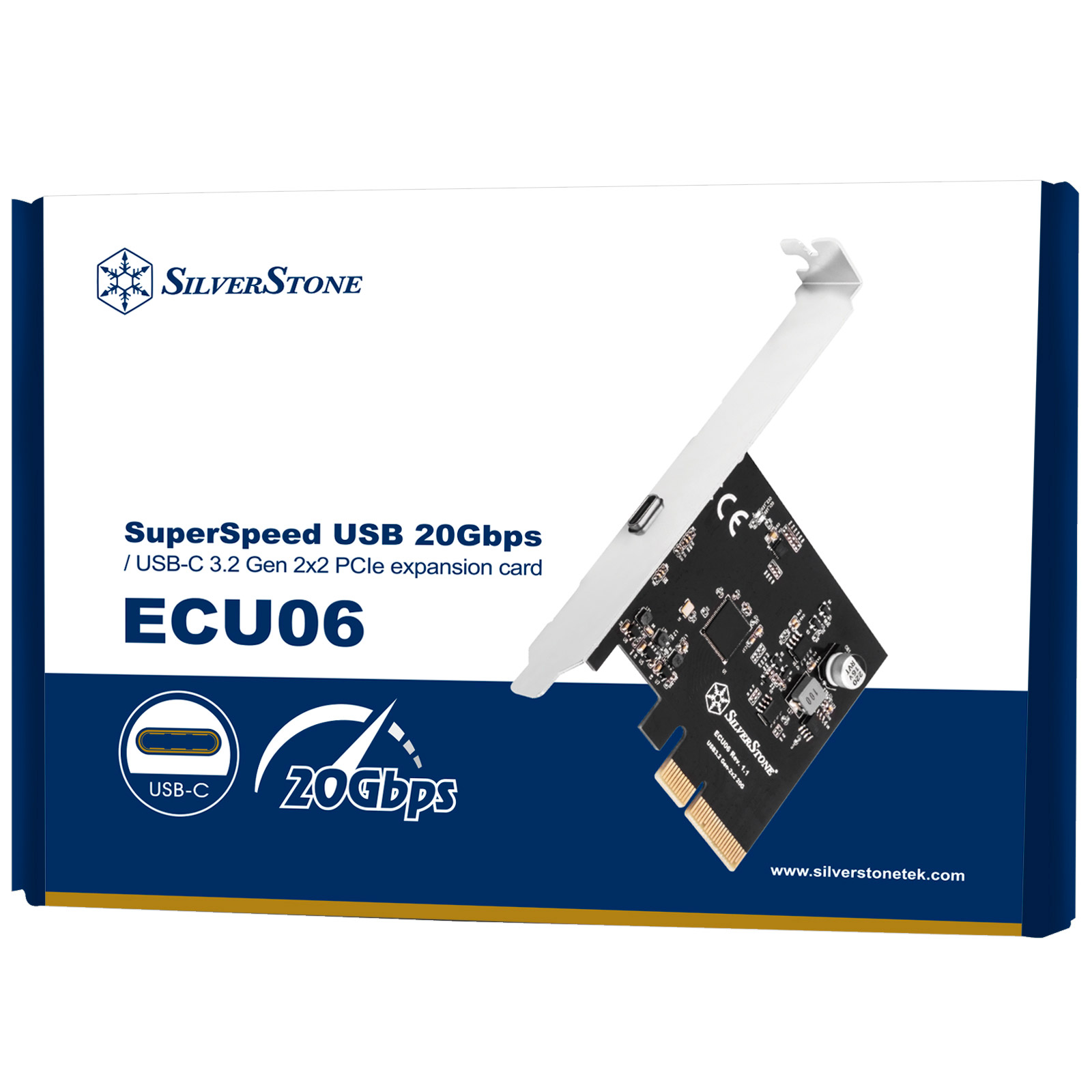 インターフェースカード USB-C 3.2［PCI-Express］ SST-ECU06｜の通販