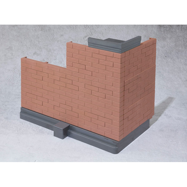 魂OPTION Brick Wall (Brown ver.) 【sof001】_2