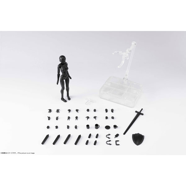 S.H.Figuarts ボディちゃん DX SET 2 (Solid black Color Ver.)_1