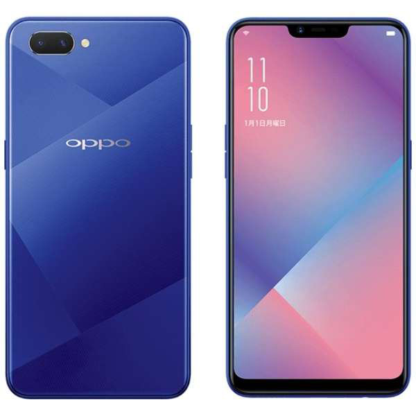 【新品未開封】OPPO　R15Neo　ブルー　SIMフリースマートフォン