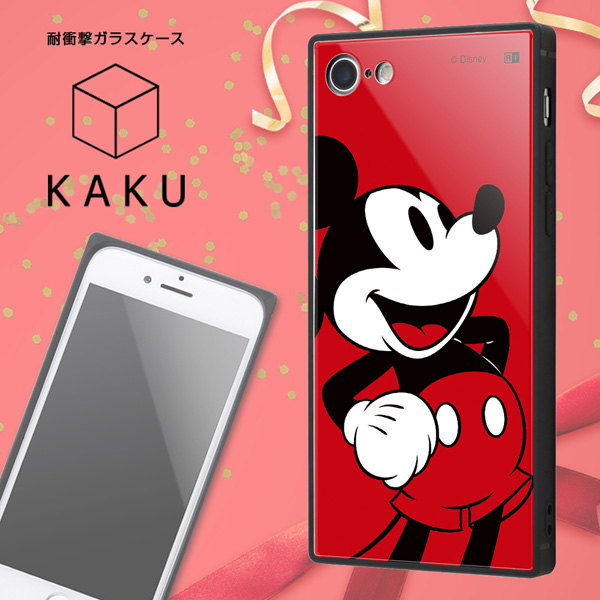 iPhone 8 / 7 /『ディズニーキャラクター』/耐衝撃ガラスケース