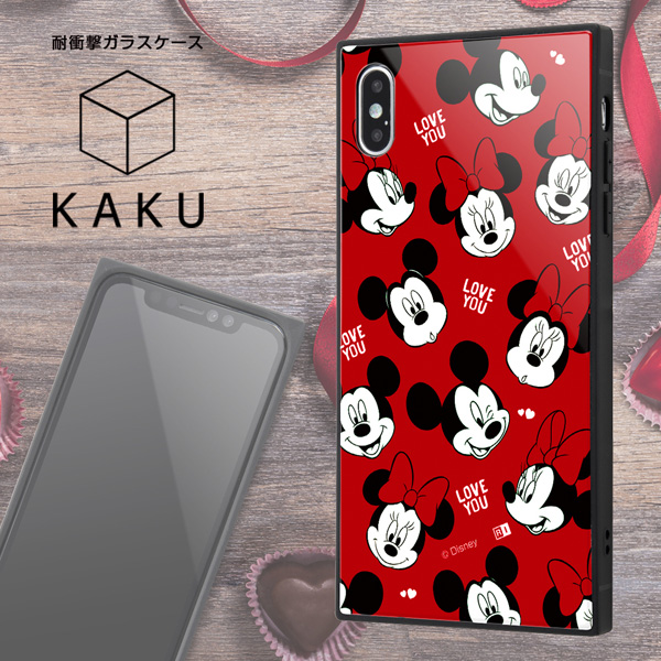 Iphone Xs Max ディズニーキャラクター 耐衝撃ガラスケース Kaku With A Smile 6 Iq Dp19k1b Mkn02 Iphone Xs Max 6 5インチ用ケースの通販はソフマップ Sofmap