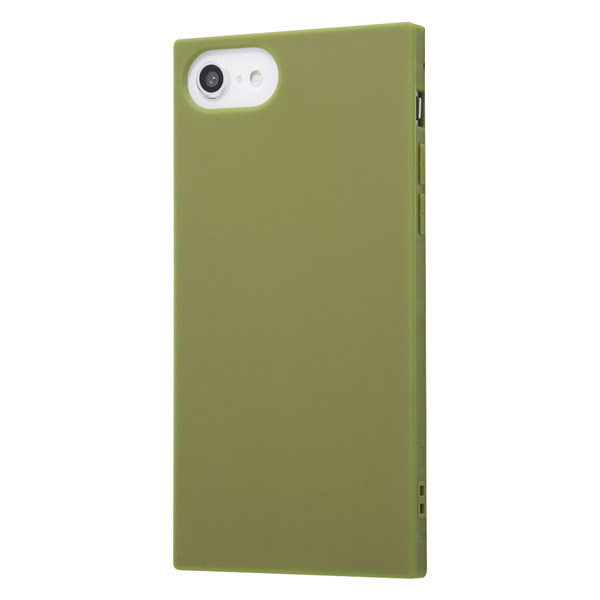 【グッチ】タイガー iPhone7/8/SE ケース グリーン iPhone 8/7 耐衝撃ソフトケース KAKU/カーキ・グリーン IN
