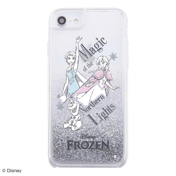 iPhone SE（第2世代）/iPhone 8/iPhone 7/iPhone 6s/iPhone 6 ラメ グリッターケース  『アナと雪の女王/OTONA』_01 IJ-DP76LG1S/FR004