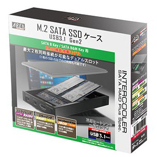 SD-M2SA2R (M.2 SATA×2接続SSD用外付けケース)｜の通販はソフマップ