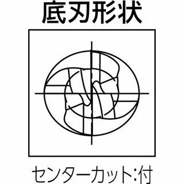 3723 006.000 グーリング グーリングラフィングエンドミル(4枚刃)