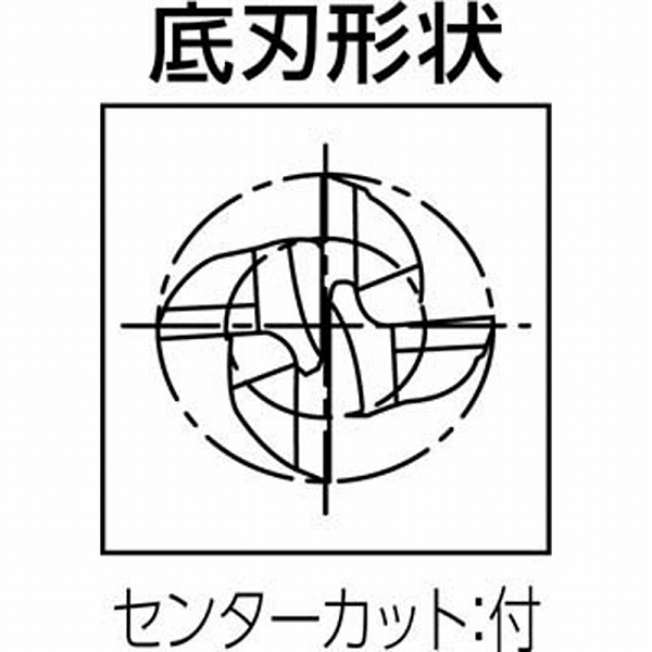 3736 010.000 グーリング マルチリードRF100U 汎用4枚刃レギュラー刃径