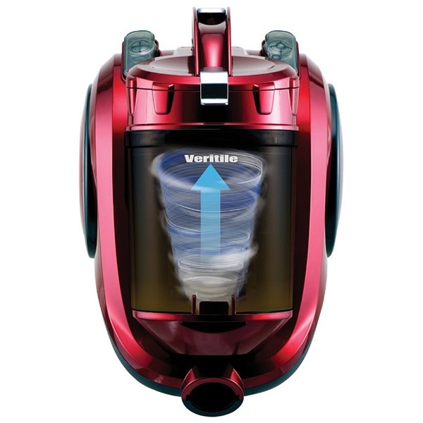 サイクロン式掃除機 VCS-3100V レッド ［サイクロン式］｜の通販は 
