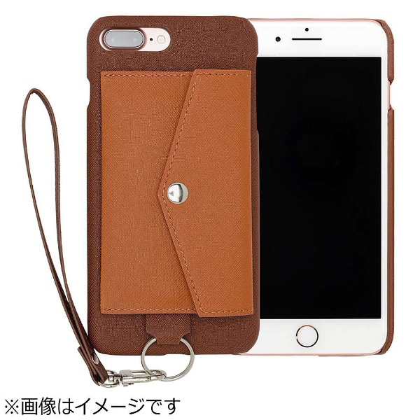 iPhone 7 Plus用 レザーケースRAKUNI LIGHT PU Leather Case Pocket ...