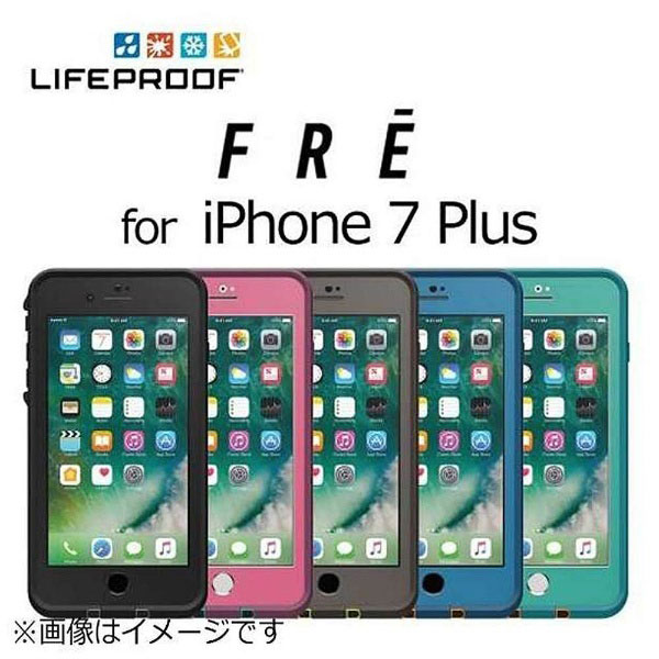 【在庫限り】 iPhone 7 Plus用　fre case　グレー　LIFEPROOF