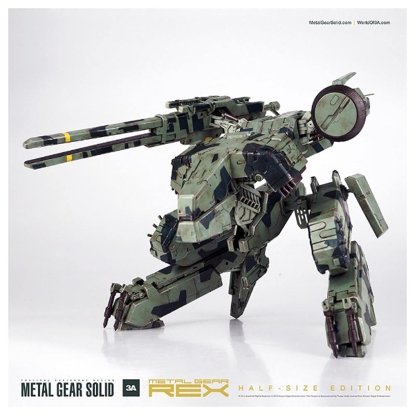 塗装済み可動フィギュア Metal Gear Rex メタルギアrex ハーフサイズ版 Threeaの買取価格 ラクウル