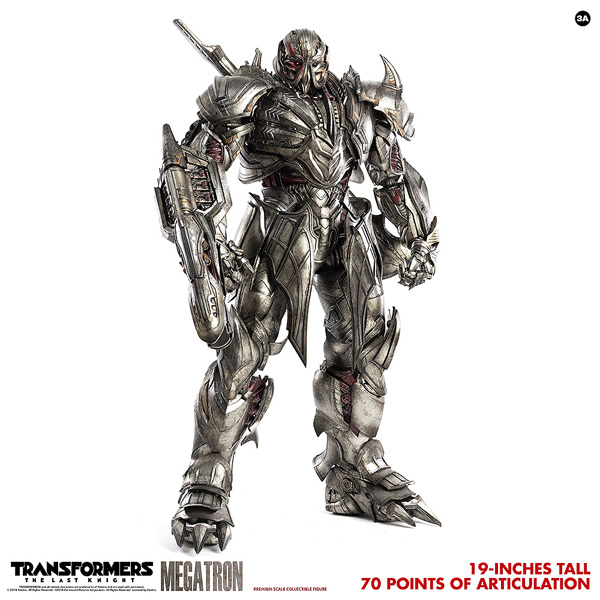 Transformers：The Last Knight（トランスフォーマー/最後の騎士王） MEGATRON（メガトロン） 塗装済み可動フィギュア_2