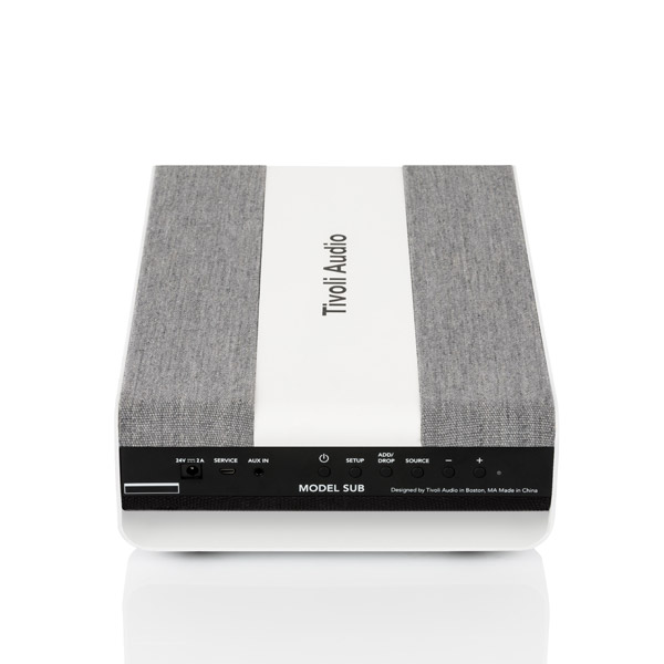 WiFiスピーカー Model SUB ARTSUB1816JP White/Grey [Wi-Fi対応]｜の