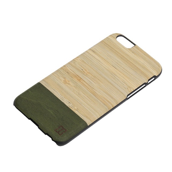 【在庫限り】 iPhone 6s／6用　天然木ケース Bamboo Forest　ブラックフレーム　Man＆Wood I6969iP6S_2