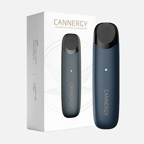 CBD(カンナビジオール)VAPE CG1 交換カートリッジ付替タイプ本体 ブラック CANNERGY ファントムブラック CG1-B