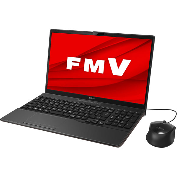 FMVA42E1B1 ノートパソコン FMV LIFEBOOK AH42/E1 ブライトブラック [15.6型 /AMD Athlon  /SSD：256GB /メモリ：4GB /2020年5月モデル]