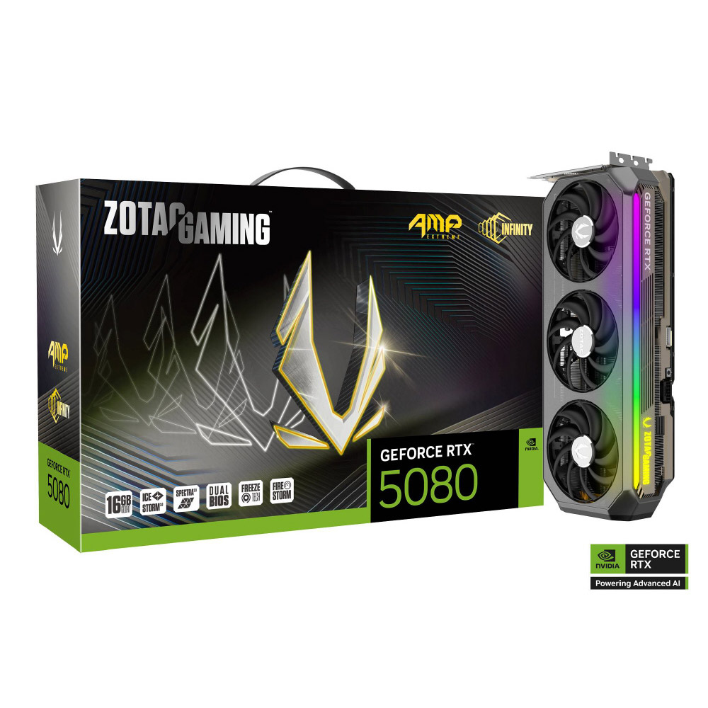 グラフィックボード RTX 5080 AMP Extreme INFINITY ZT-B50800B