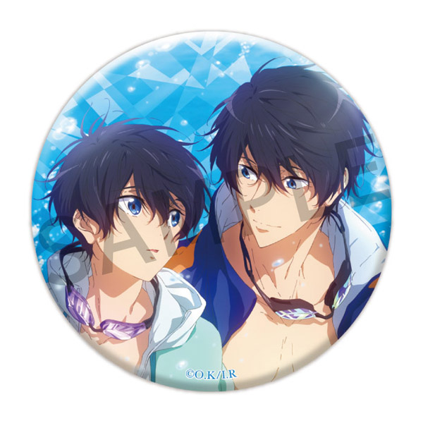 Free!RW Hopeful Future Series ホログラムビッグ缶バッジ