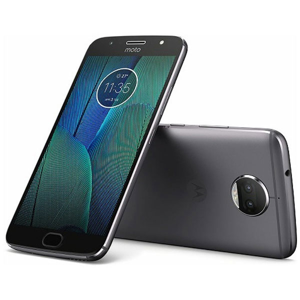 【在庫限り】 Moto G5s PLUS ルナグレー 「PA6V0074JP」 Android  7.1.1・5.5型・メモリ/ストレージ：4GB/32GB nanoSIMｘ2　SIMフリースマートフォン PA6V0074JP ルナグレー