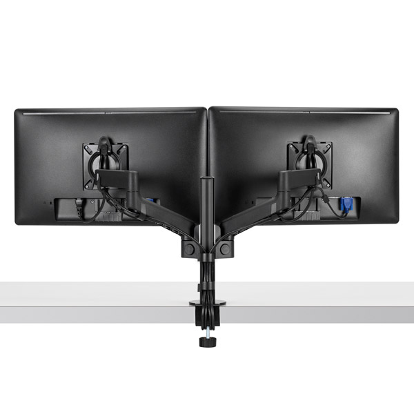 セットアップ 軽量 簡単設置 ブラック デュアルモニターアーム ポストマウント式 Lima アーキサイト 保証12年 振込不可 Cbslimadualblack Black Dual Lima Cbs ディスプレイ