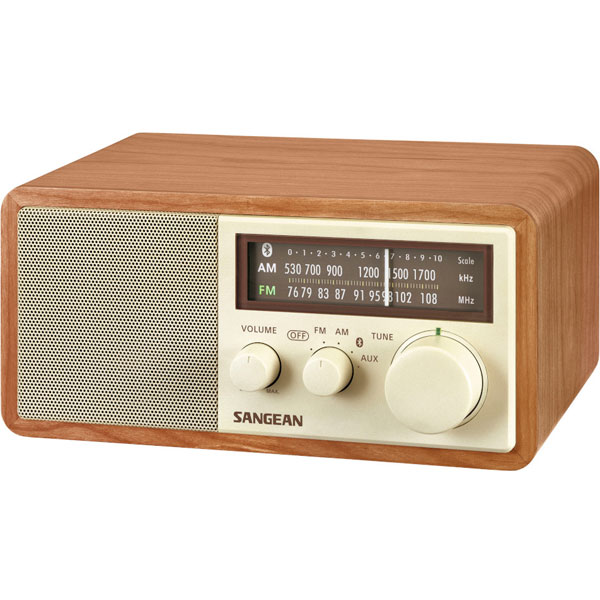FM/AMラジオ対応 ブルートゥーススピーカー チェリー WR-302