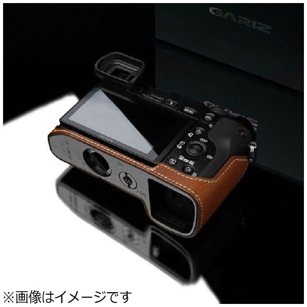 本革カメラケース 【ソニー α6000用】（キャメル） XS-CHA6000CM｜の
