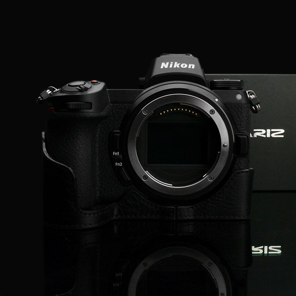 GARIZ ゲリズ ニコンZ6/Z7用本革カメラハーフケース XS-CHZ6/7BK