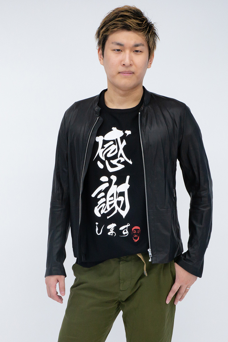 Stylishnoob Tシャツ 「感謝します」ブラック(サイズ：M)DTN-TS004SN1BKM