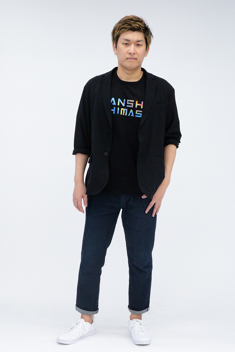 Stylishnoob Tシャツ 「KANSHA SHIMASU」ブラック(サイズ：XL)DTN-TS004SN2BKXL