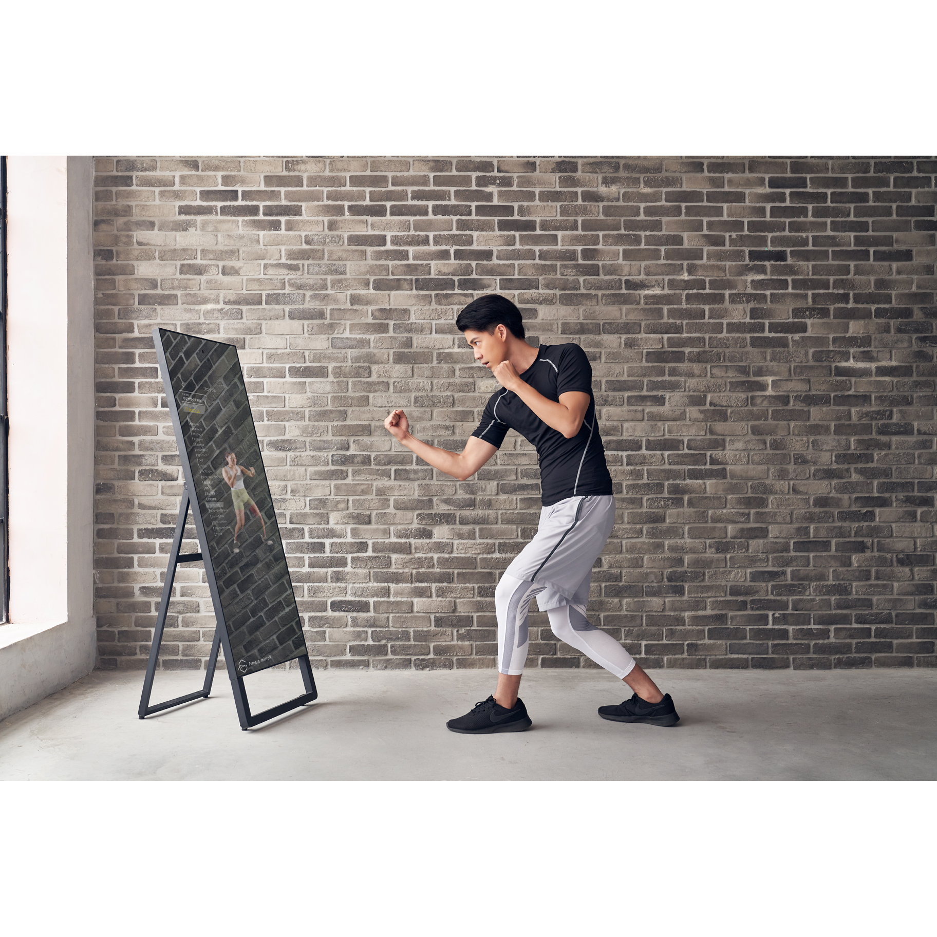 未使用 Fitness Mirror フィットネスミラー　TE-630