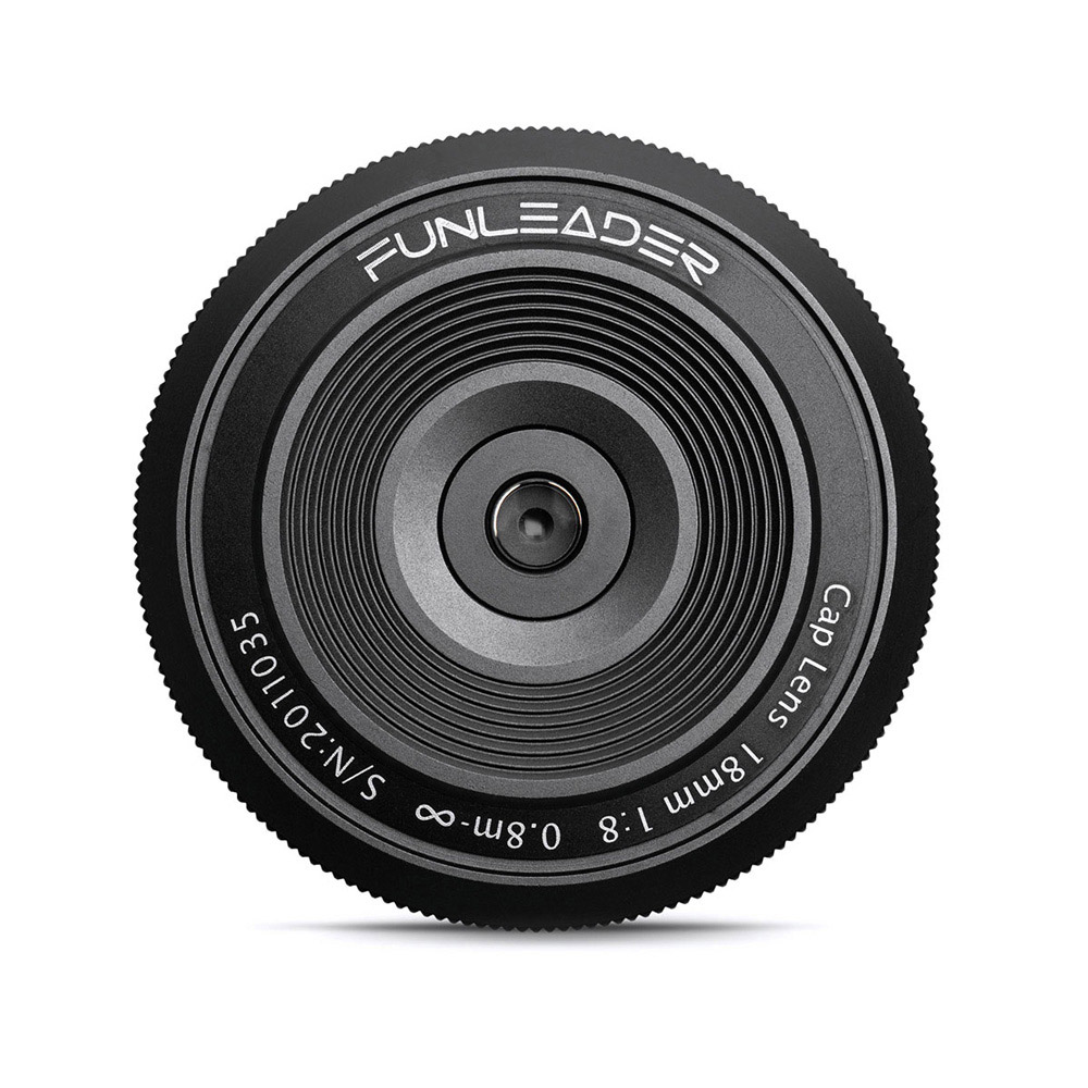 ボディキャップレンズ FUNLEADER CAPLENS 18mm f/8.0 ソニーEマウント用 ブラック FL188E  ［ソニーE］｜の通販はソフマップ[sofmap]