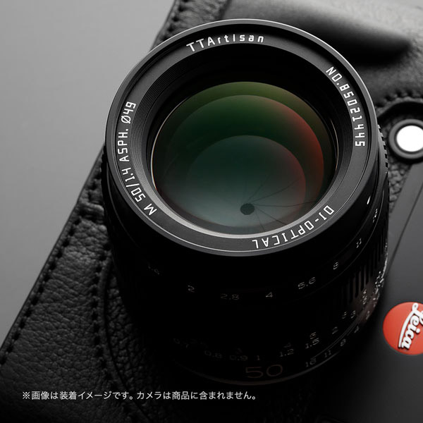 カメラレンズ TTArtisan 50mm f/1.4 ASPH【ライカMマウント】 ブラック ［ライカM  /単焦点レンズ］｜の通販はソフマップ[sofmap]