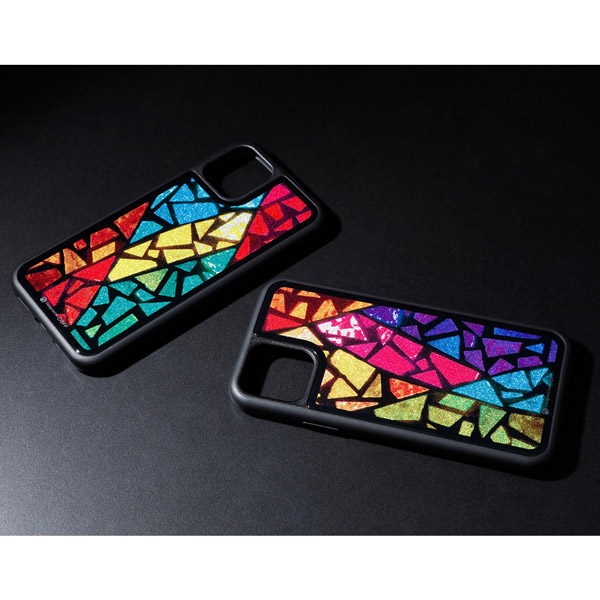 iPhone 11 Pro 5.8インチ用 HYBRID CASE Etanze 化学強化ガラス＆TPU