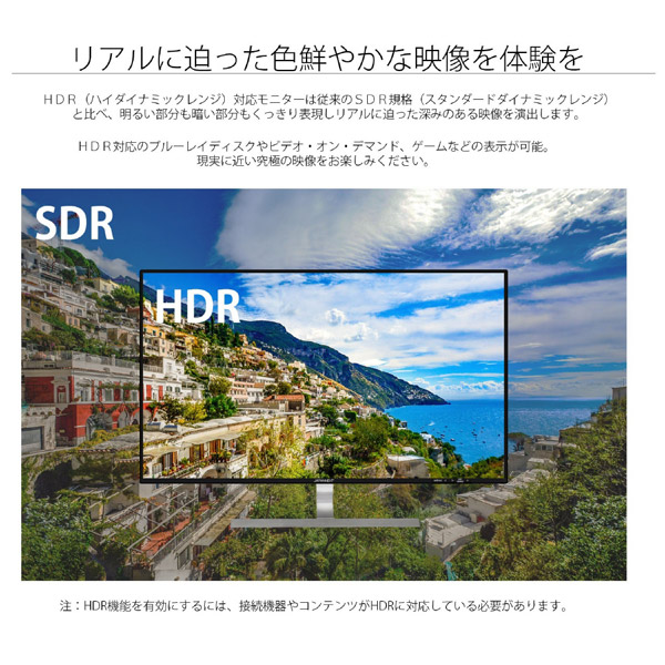 液晶ディスプレイ ブラック JN-IPS3200UHDR ［32型 /4K(3840×2160