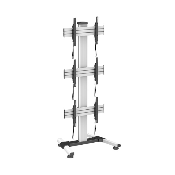 JAPANNEXT 3画面取付けテレビスタンド 43-55インチ液晶モニター