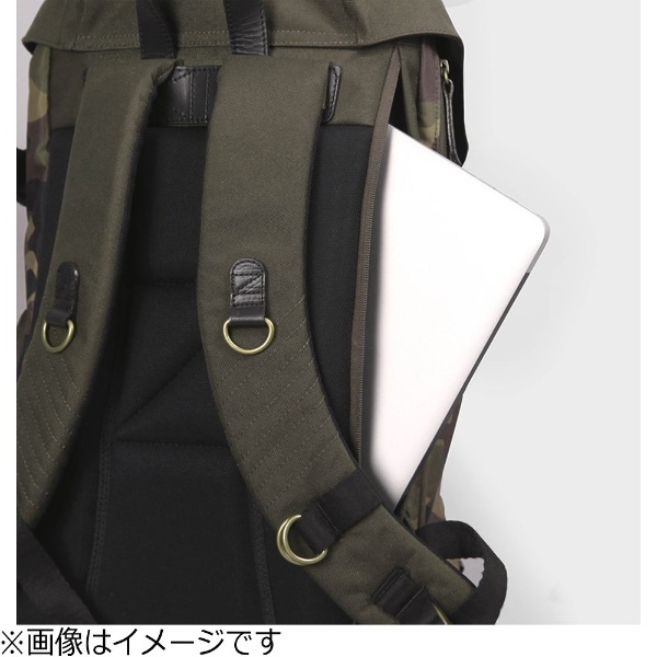 カメラバックパック RAW Yeti（カモフラージュグリーン） Z2661｜の