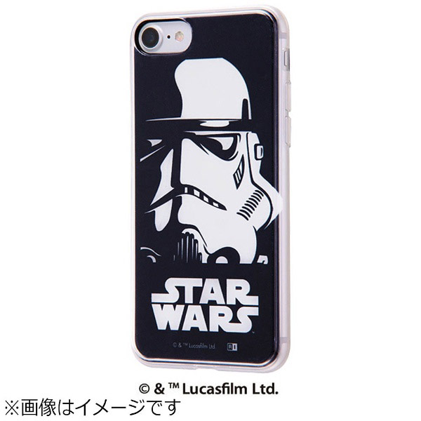 【在庫限り】 iPhone SE（第2世代）4.7インチ/ iPhone 7用　TPUケース+背面パネル ダイナミック STAR WARS　 スター・ウォーズ7　IJ-SWP7TP/SWS007