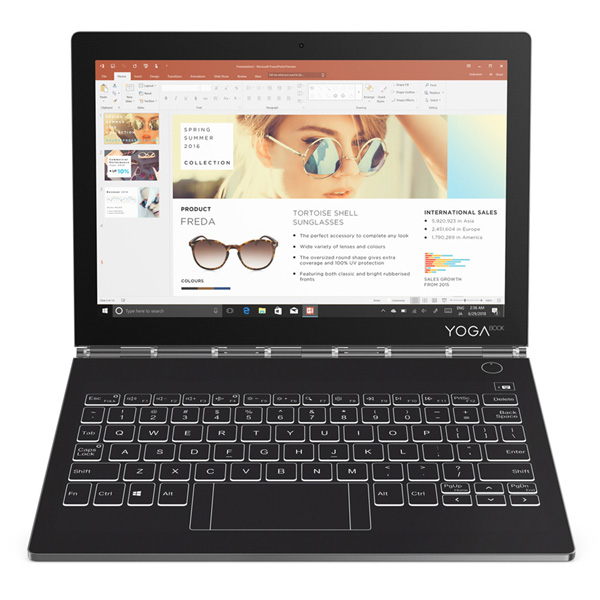 【在庫限り】 モバイルノートPC Yoga Book C930 ZA3S0139JP アイアングレー [Core m3・10.8インチ・SSD  128GB]