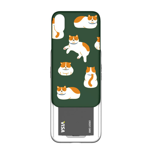 iPhone XS 5.8インチ用 SLIDER GRAPHIC KITTY CAT DSK14683I58｜の通販 ...